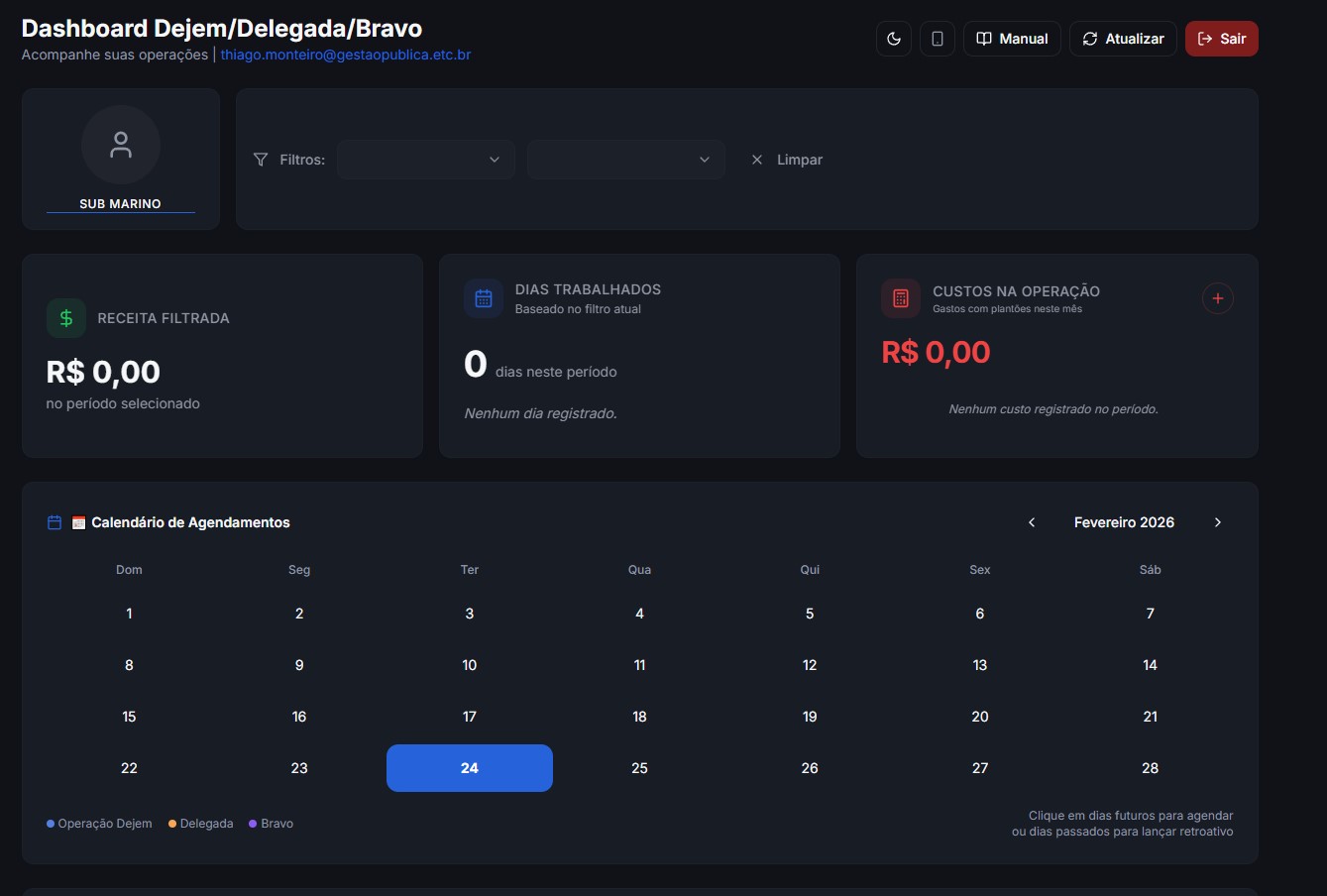 Dashboard App L-Vision