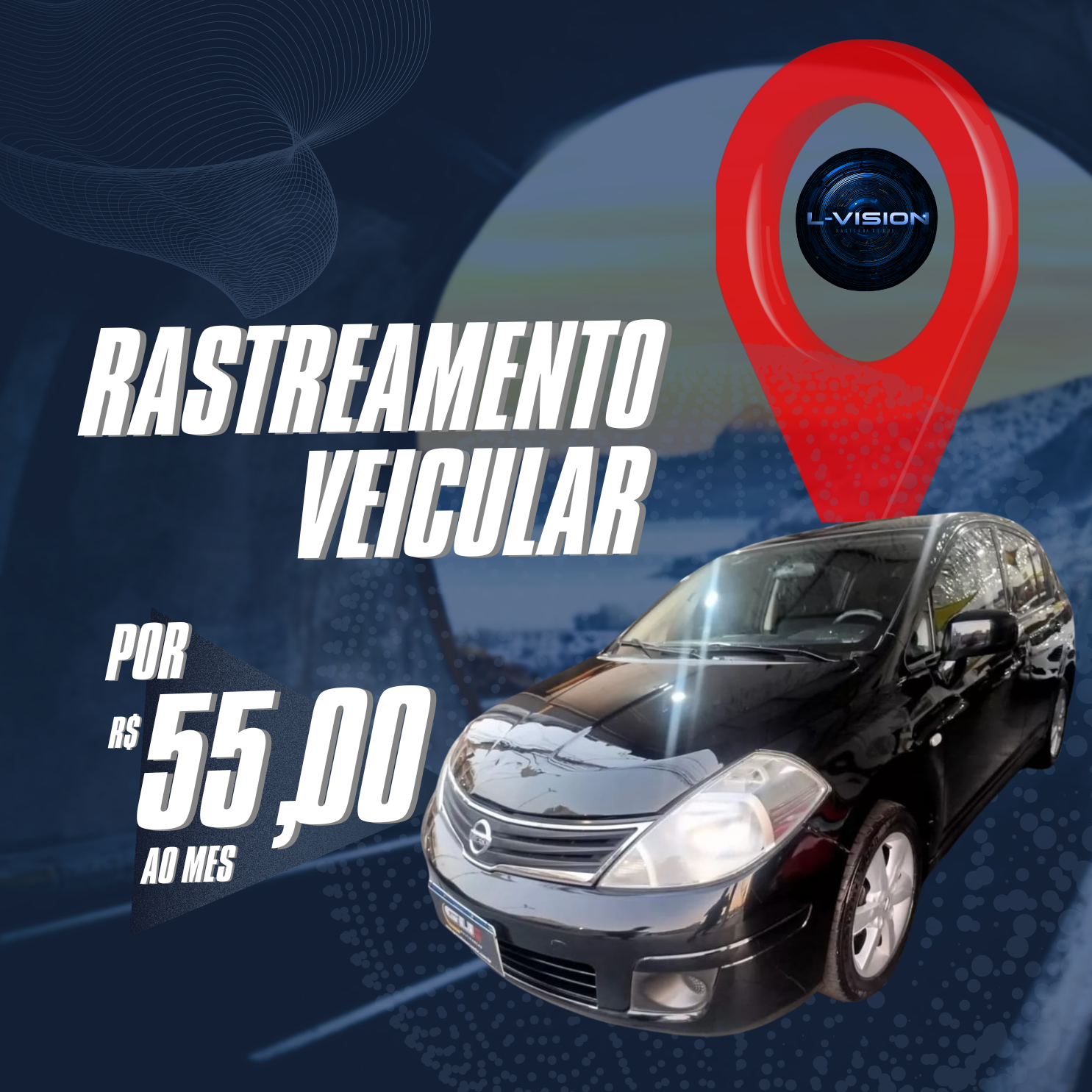 Plano de Rastreamento Veicular L-Vision